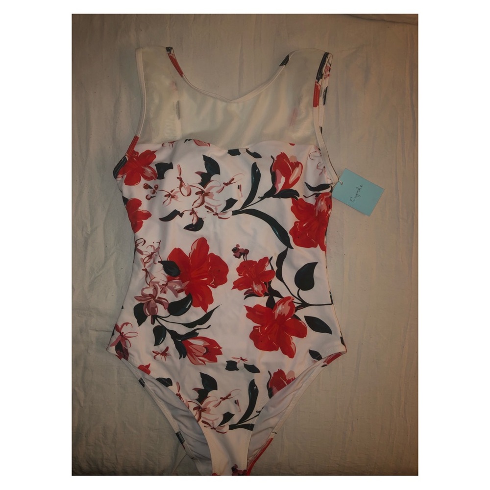 Floral swimwear